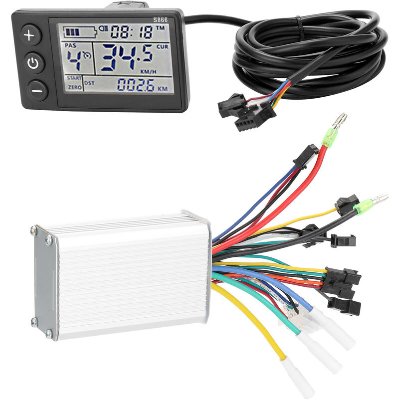Controller per bici elettrica 24V-48V/36V-60V 350W...