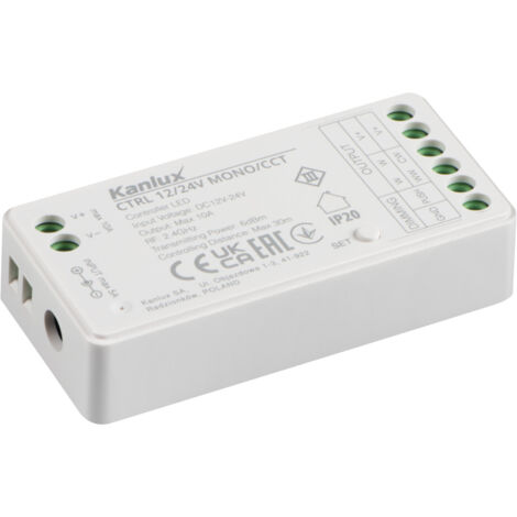 CONTROLLER PER NASTRI LED CTRL 12/24V MONO/CCT - KANLUX