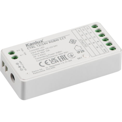 CONTROLLER PER NASTRI LED CTRL 12/24V RGBW CCT - KANLUX