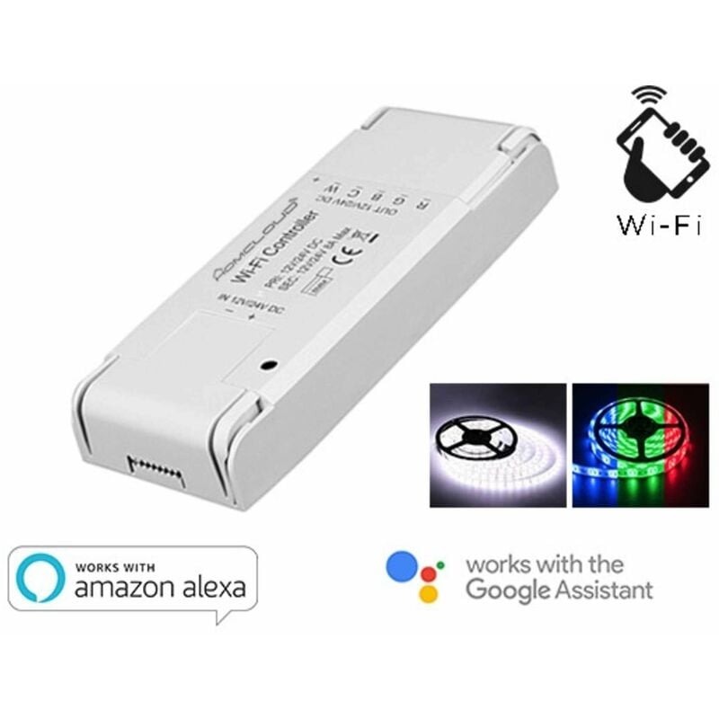 Image of Controller strisce led wifi 12-24V rgb + white (AS-SL1)