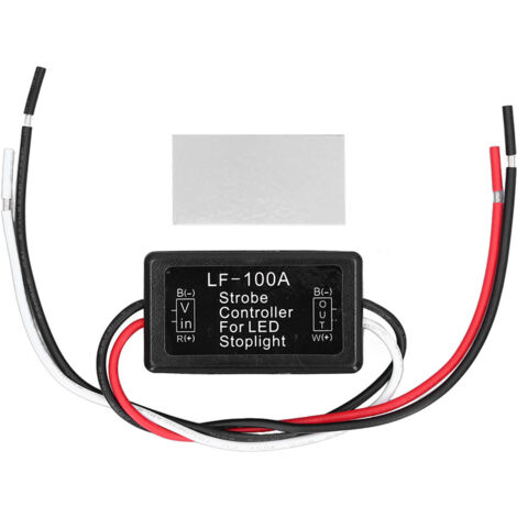 Controller stroboscopico/flash per luce freno a LED - Modulo intelligente per veicoli