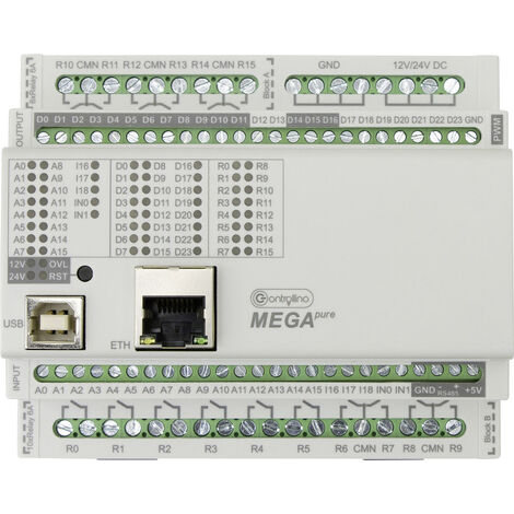 Controllino MEGA pure 100-200-10 SPS-Steuerungsmodul 12 V