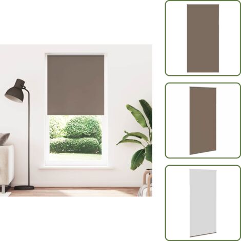 Controllo della luce - vidaXL Tenda a Rullo Oscurante 110x210 cm Larghezza Tessuto 105,7 cm - Tenda per finestra