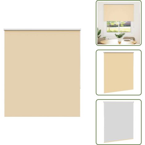 Controllo della luce - vidaXL Tenda a Rullo Oscurante 120x150 cm Larghezza Tessuto 116,6 cm - Tenda per finestra