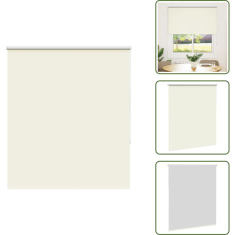 Controllo della luce - vidaXL Tenda a Rullo Oscurante 130x175 cm Larghezza Tessuto 126,6 cm - Tenda per finestra