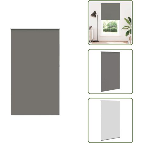 Controllo della luce - vidaXL Tenda a Rullo Oscurante 130x210 cm Larghezza Tessuto 126,6 cm - Tenda per finestra