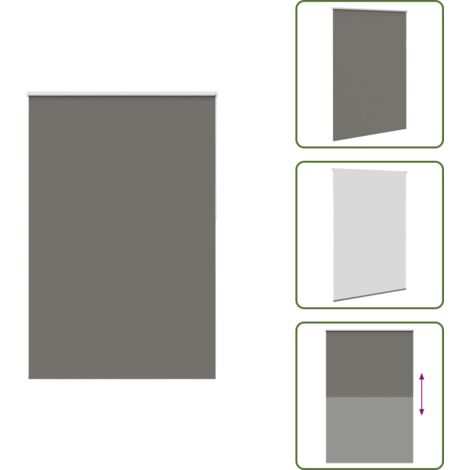 Controllo della luce - vidaXL Tenda a Rullo Oscurante 150x210 cm Larghezza Tessuto 146,6 cm - Regolazione del calore