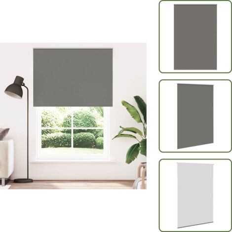 Controllo della luce - vidaXL Tenda a Rullo Oscurante 150x230 cm Larghezza Tessuto 146,6 cm - Regolazione del calore