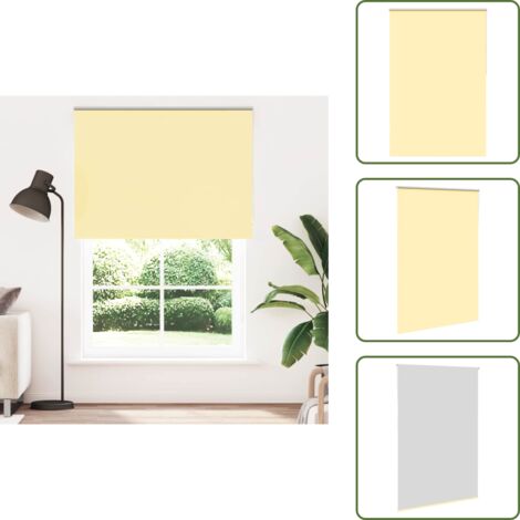 Controllo della luce - vidaXL Tenda a Rullo Oscurante 155x210 cm Larghezza Tessuto 151,6 cm - Regolazione del calore