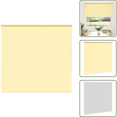 Controllo della luce - vidaXL Tenda a Rullo Oscurante 160x150 cm Larghezza Tessuto 156,6 cm - Tenda per finestra