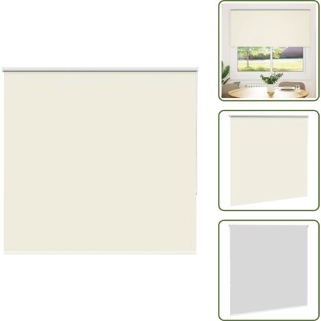 Controllo della luce - vidaXL Tenda a Rullo Oscurante 165x150 cm Larghezza Tessuto 161,6 cm - Protezione dal sole