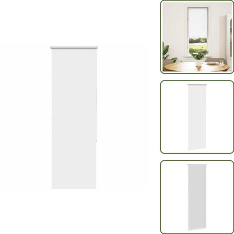 Controllo della luce - vidaXL Tenda a Rullo Oscurante 40x150 cm Larghezza Tessuto 35,7 cm - Protezione dal sole