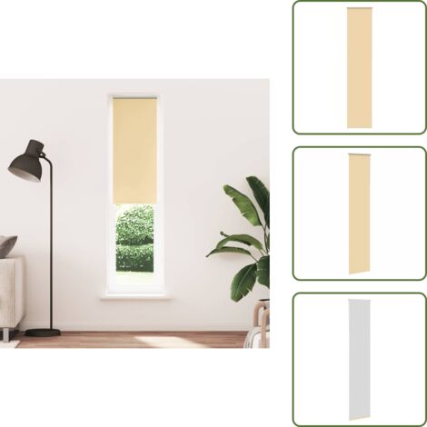 Controllo della luce - vidaXL Tenda a Rullo Oscurante 50x230 cm Larghezza Tessuto 45,7 cm - Regolazione del calore
