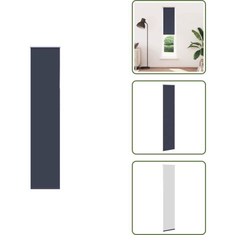Controllo della luce - vidaXL Tenda a Rullo Oscurante 60x210 cm Larghezza Tessuto 55,7 cm - Regolazione del calore