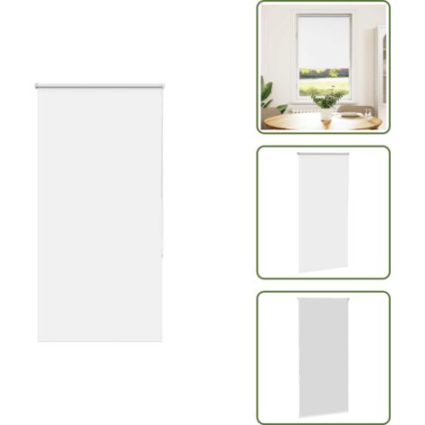 Controllo della luce - vidaXL Tenda a Rullo Oscurante 85x150 cm Larghezza Tessuto 80,7 cm - Regolazione del calore