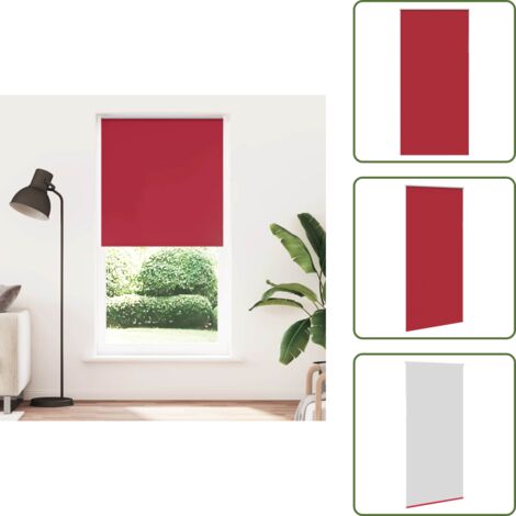 Controllo luce - vidaXL Tenda a Rullo Oscurante 100x230 cm Larghezza Tessuto 95,7 cm - Regolazione calore