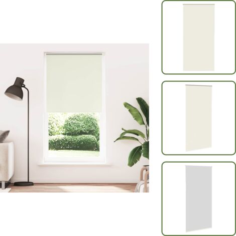 Controllo luce - vidaXL Tenda a Rullo Oscurante 105x230 cm Larghezza Tessuto 100,7 cm - Regolazione calore