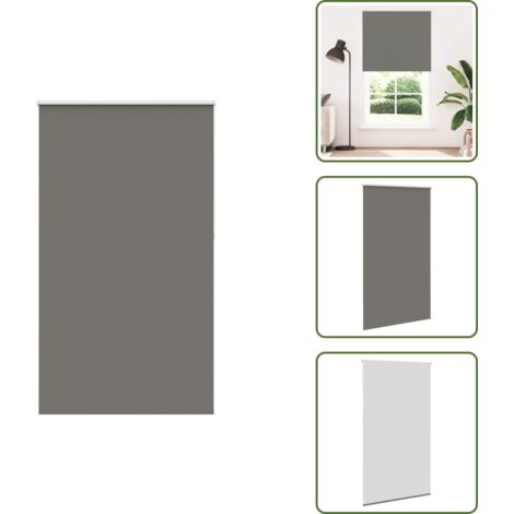Controllo luce - vidaXL Tenda a Rullo Oscurante 120x210 cm Larghezza Tessuto 116,6 cm - Regolazione calore