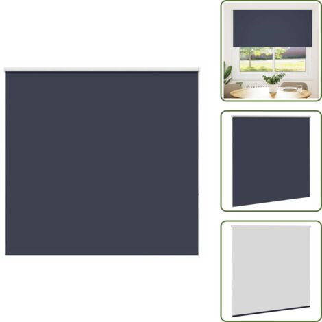 Controllo luce - vidaXL Tenda a Rullo Oscurante 155x150 cm Larghezza Tessuto 151,6 cm - Regolazione calore