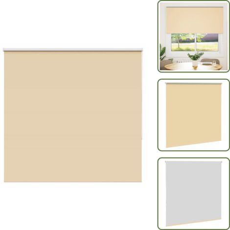 Controllo luce - vidaXL Tenda a Rullo Oscurante 160x150 cm Larghezza Tessuto 156,6 cm - Regolazione calore