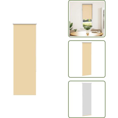 Controllo luce - vidaXL Tenda a Rullo Oscurante 45x150 cm Larghezza Tessuto 40,7 cm - Protezione da sole