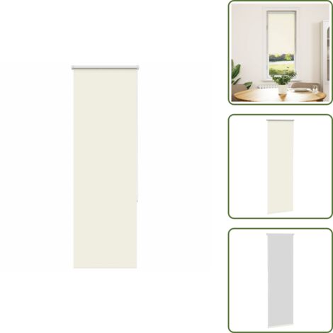 Controllo luce - vidaXL Tenda a Rullo Oscurante 60x150 cm Larghezza Tessuto 55,7 cm - Protezione solare