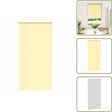 Controllo luce - vidaXL Tenda a Rullo Oscurante 80x130 cm Larghezza Tessuto 75,7 cm - Protezione solare