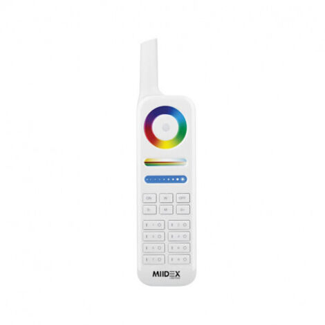 Controllo remoto dimmerabile Blanche RF 8 Aree RGB+W