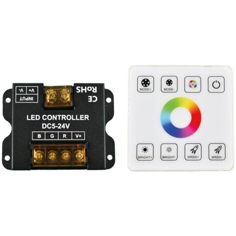 CONTROLLER-RGB-72W-44KEY - Strisce LED RGB - - Controller Centralina RGB  12v Con Telecomando Luci 44 tasti comandi