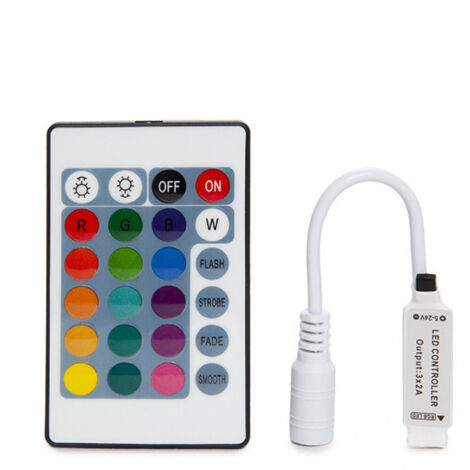 Controllore Mini Striscia LED RGB Telecomando 12VDC ► 72W