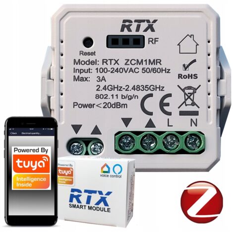 Controllore per tapparelle TUYA ZigBee TUYA IN-WALL