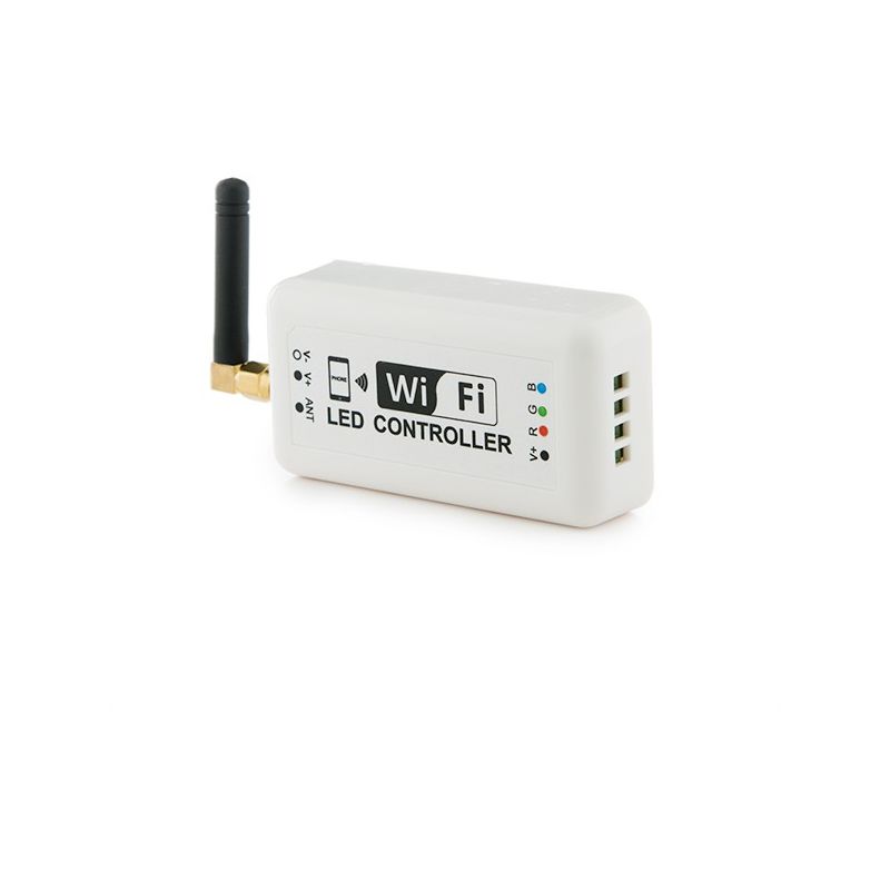 Image of Greenice - Controllore rgb Wifi 3 Canalei x 4A 12/24VDC 144/288W (tb-wifi-mini)