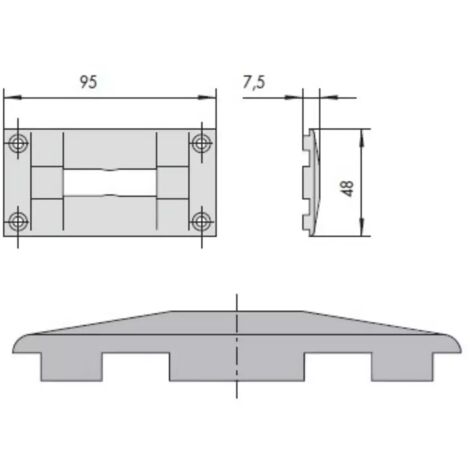 CONTROPIASTRA CISA 06287-14-0