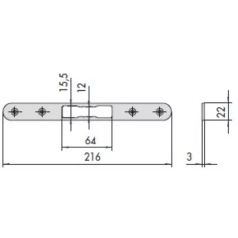 CONTROPIASTRA CISA 06323-01-0