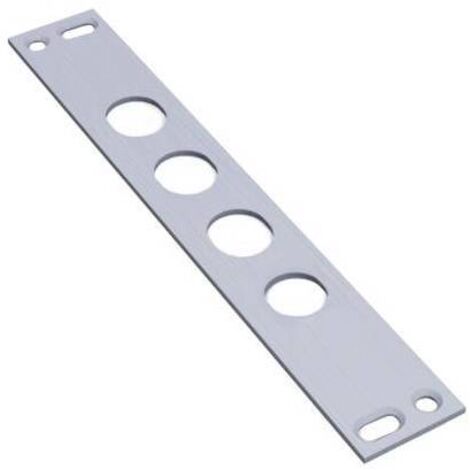 CONTROPIASTRA CP2500/37 SECUREMME • INOX MM 230X35 H MM 3 I.MM 37 X 2401 2651