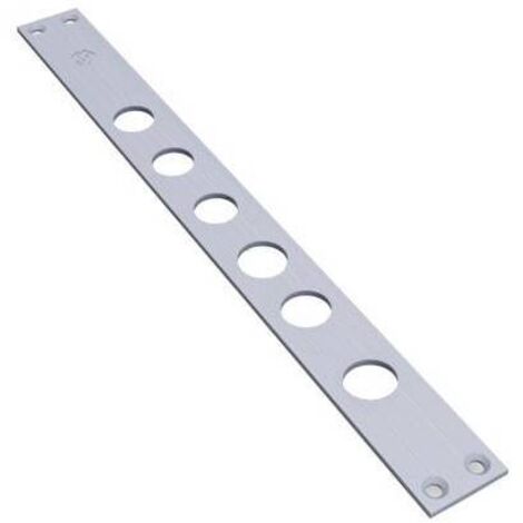 CONTROPIASTRA CP2530/28 SECUREMME • INOX MM 356X35 H.MM 3 I.MM 28 X 2431 2681