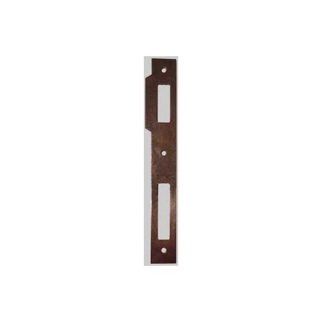 Contropiastra per serratura patent grande quadra bonaiti bronzata