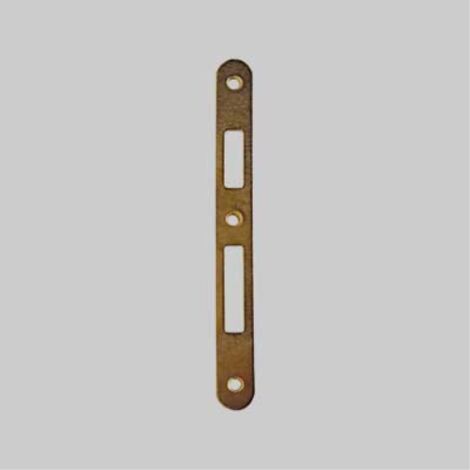 Contropiastra per serratura 'patent yale' bonaiti ottonato lucido BONAITI