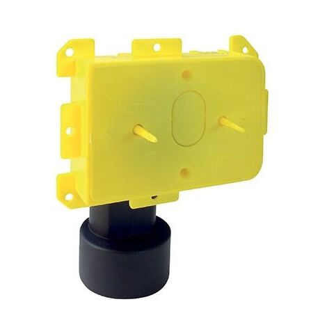 Contropresa NEW AIR ø 50, da incasso con raccordo curvo PA012