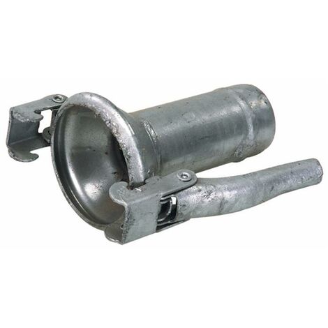 Controsfera zincata con tronchetto tipo Ferrari Ø 80