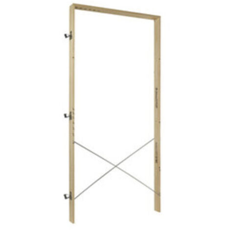 CONTROTELAIO LEGNO ABETE  8.5X2X215 CM DIST.METALLO