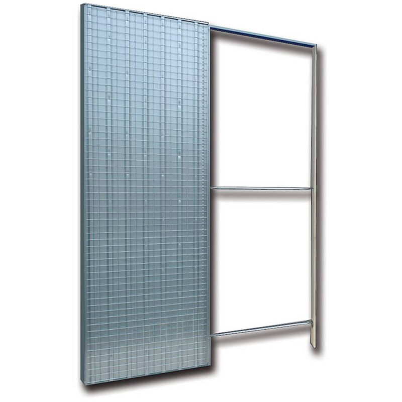 Porte A Scrigno Immagini.Controtelaio Per Porte Scorrevoli Anta Unica Intonaco 105mm Doortech By Scrigno Misura 60x210 Cm