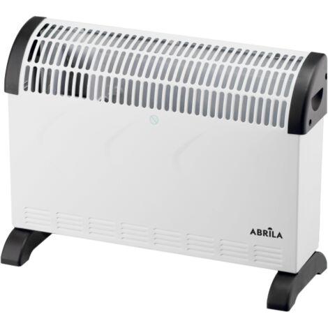 Convecteur Falla 2000W. Blanc. 3 puissances. Thermostat réglable, Protection surchauffe, 39x53x20cm - talla