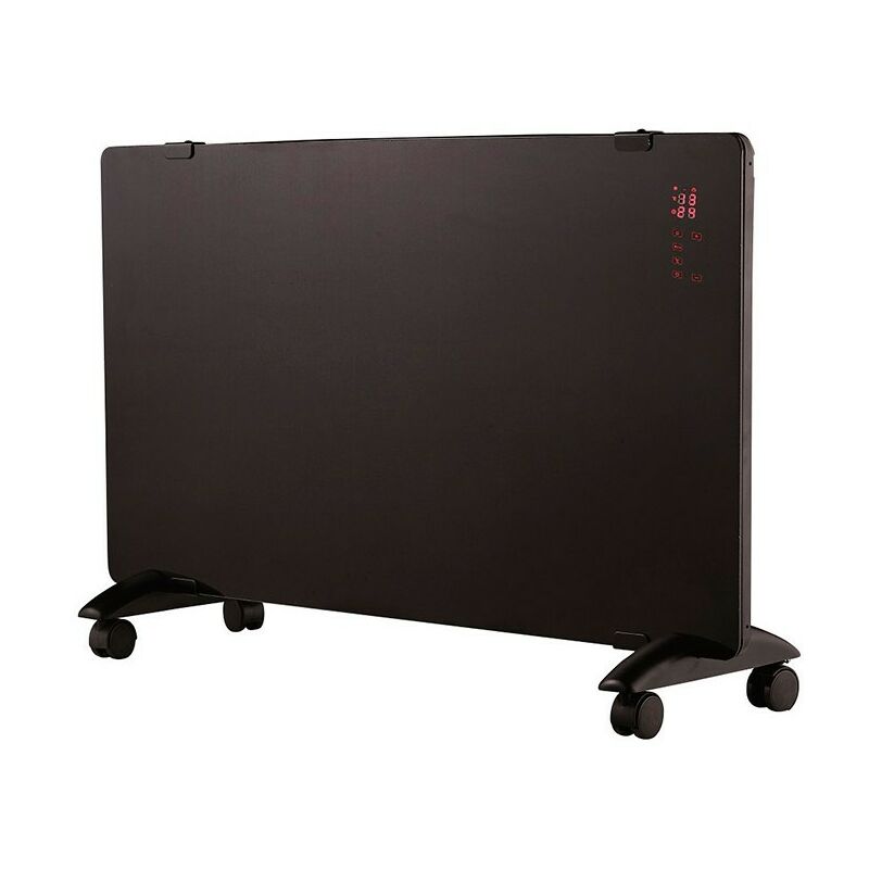 

Convector calefactor negro ajustable 750W-1500W con temporizador