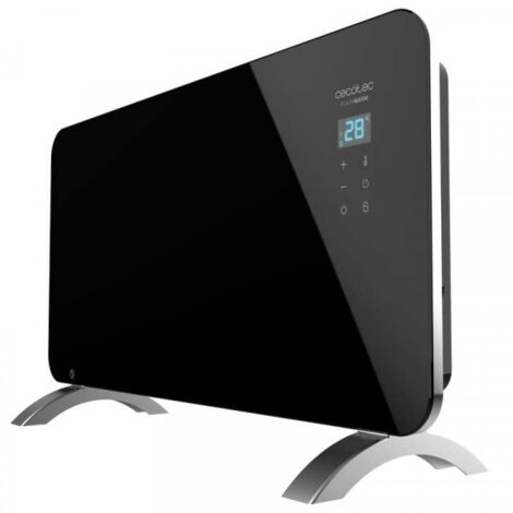 Convector de 1500 W con placa de cristal y Wi-Fi.