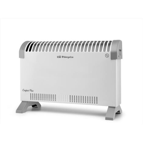 Convector Orbegozo CV 1300, 3 niveles de potencia, termostato regulable, 2000 W