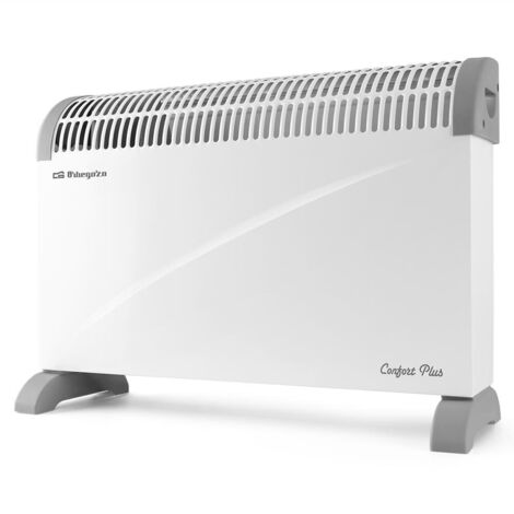 Convector Orbegozo CV 4000 A, 3 niveles de potencia, termostato regulable, 2000 W