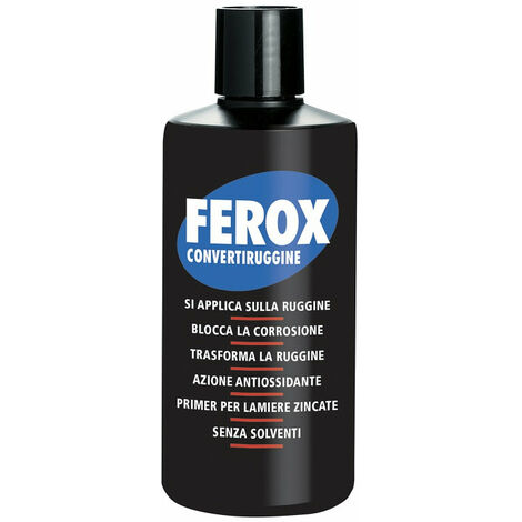 Converti ruggine riparazione metalli arrugginiti Ferox Arexons - 375 ml