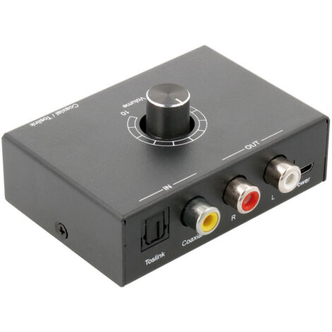 Convertidor De Audio Digital A Analógico Con Control Volumen Actv141