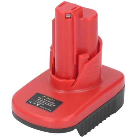 Convertidor de batería Adaptador de batería de litio para herramientas eléctricas de las series 48-11-2401, 48-11-2412 y 48-11-2411, para baterías de litio de 18 V BL1830, BL1850 y BL1840